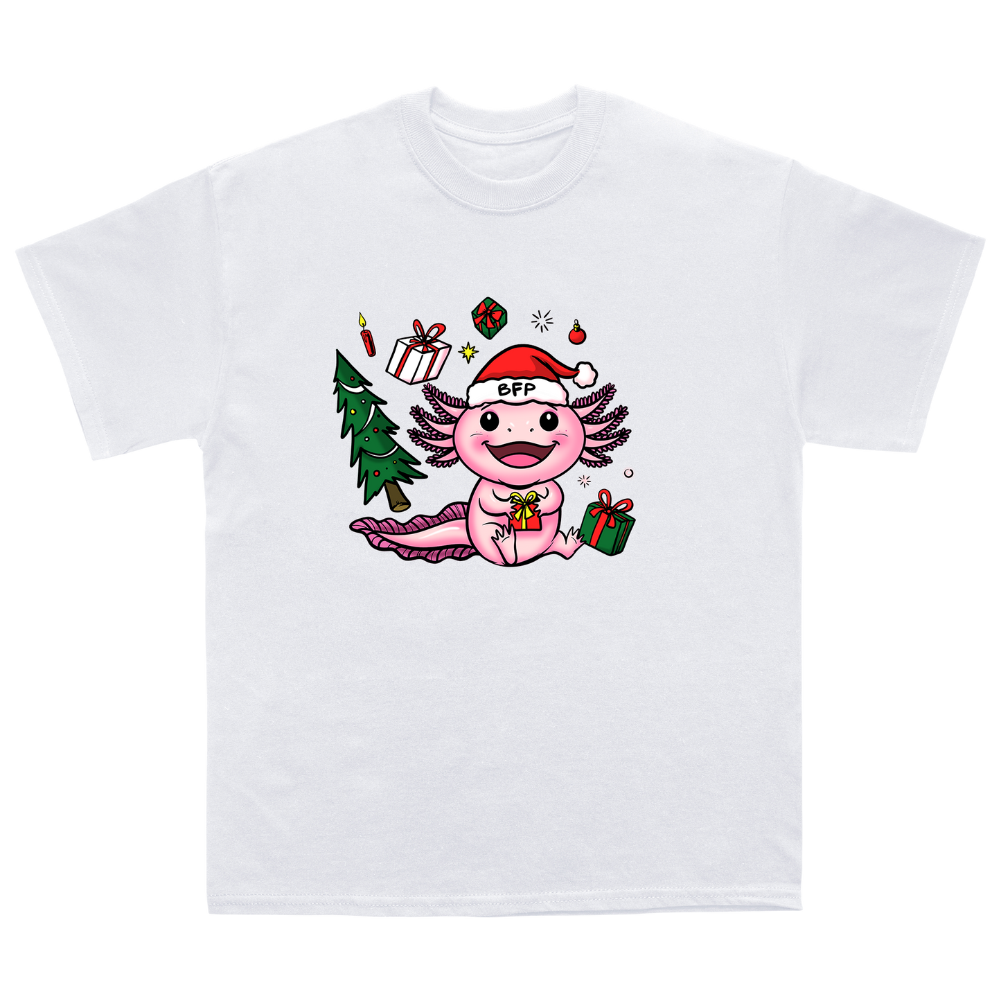 Axolotl Holiday Tee Youth
